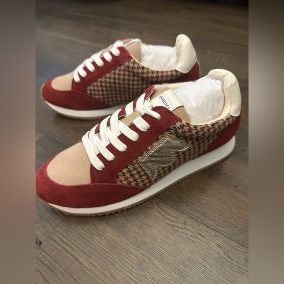 NWT Birdies Roadrunner Sneaker in Primary Plaid Size 7.5 - Picture 7 of 7